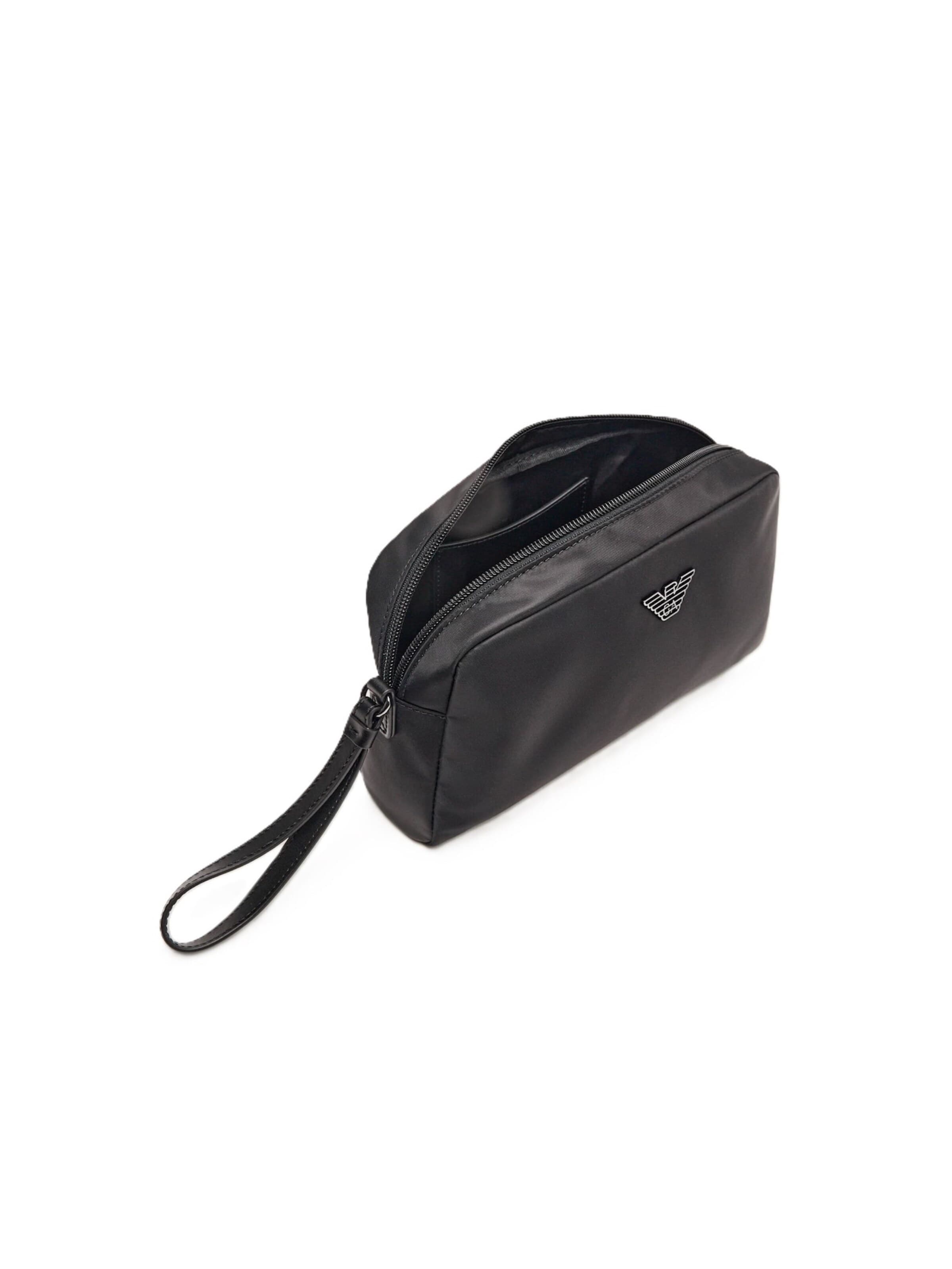 Emporio Armani Kulturtasche 'EM001810 AF13454'‌‌‌ in Schwarz