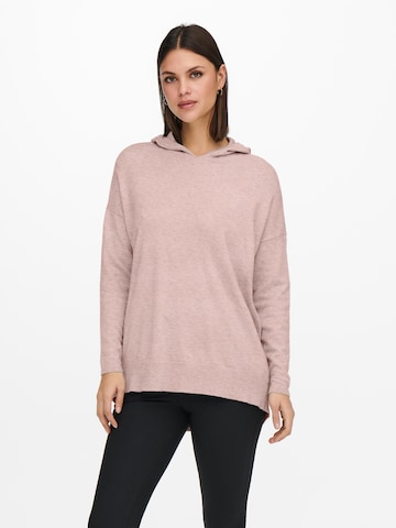 Pull-over 'Nelly' ONLY en rose : devant