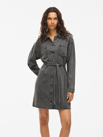 VILA Shirt dress 'VIKIKI' in Grey: front
