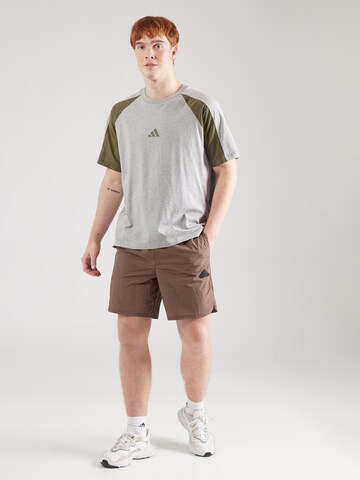 ADIDAS SPORTSWEAR Функциональная футболка 'Ess' в Серый