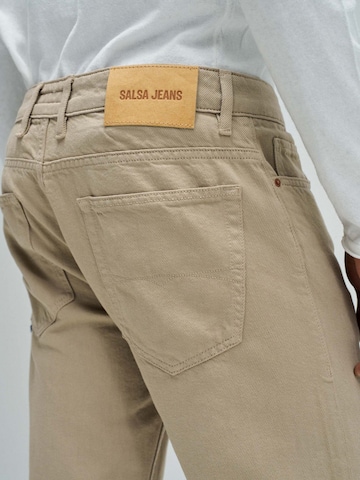 Salsa Jeans Regular Chino trousers in White