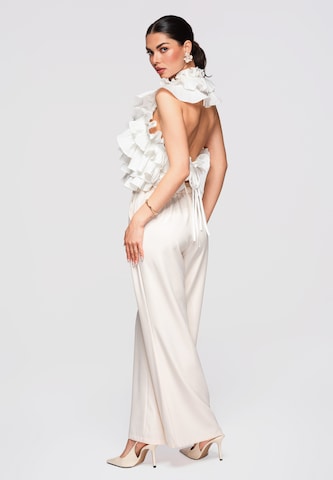 Ombre Top in Wit