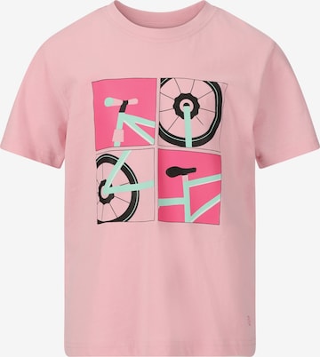 ZigZag T-Shirt 'Barkos' in Pink: Vorderseite
