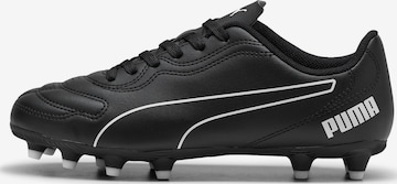 PUMA Fußballschuh in Schwarz: Vorderseite