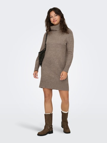 Robes en maille 'ONLHOUSTON' ONLY en beige