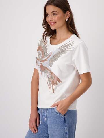 monari T-shirt i vit