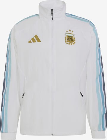 ADIDAS PERFORMANCE Urheilutakki 'Argentinien Anthem' värissä valkoinen: etupuoli