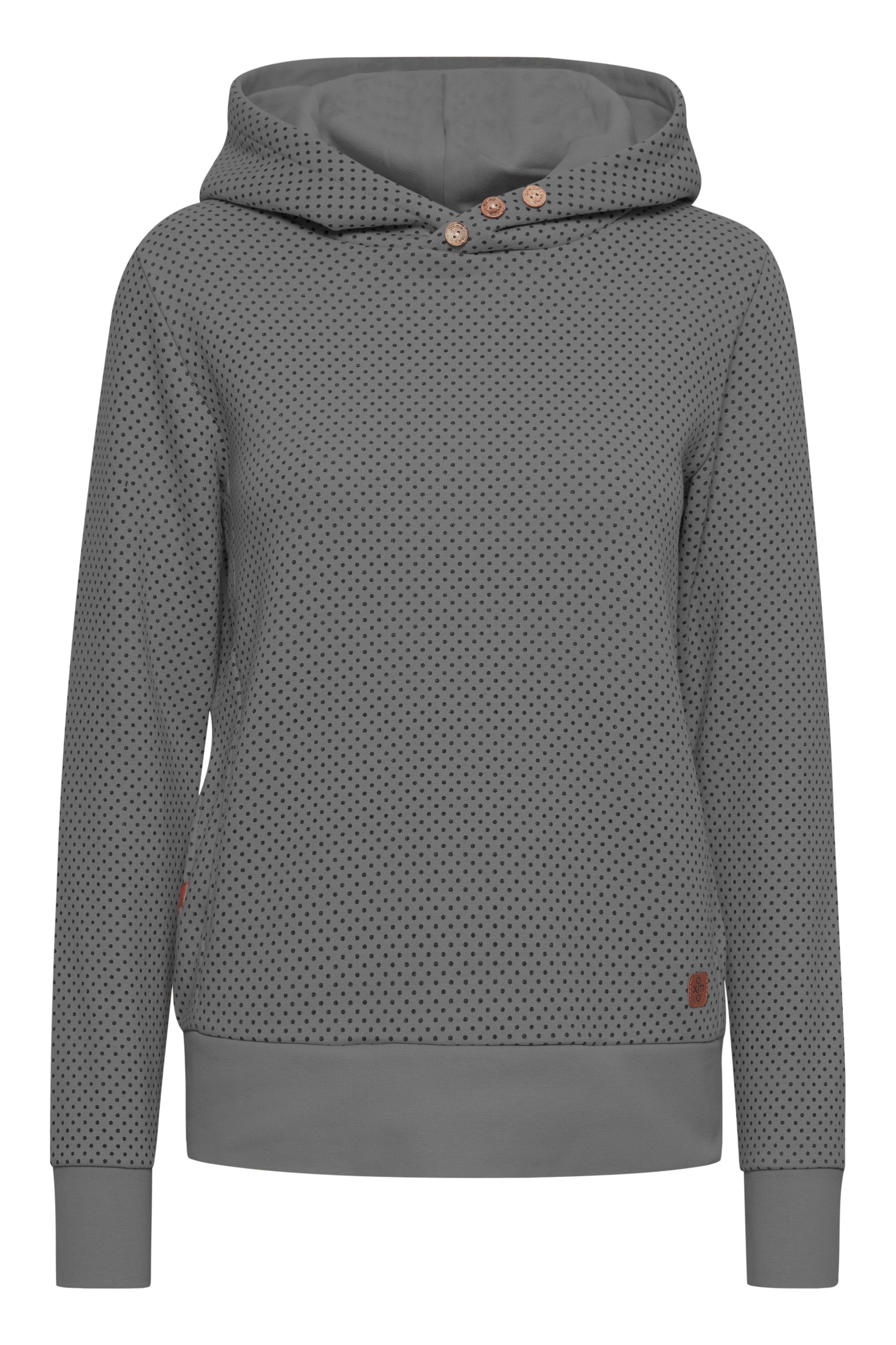 Sweat-shirt 'Vera' Oxmo en gris : devant