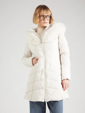 GUESS Зимнее пальто 'New Oxana' в Бежевый: спереди