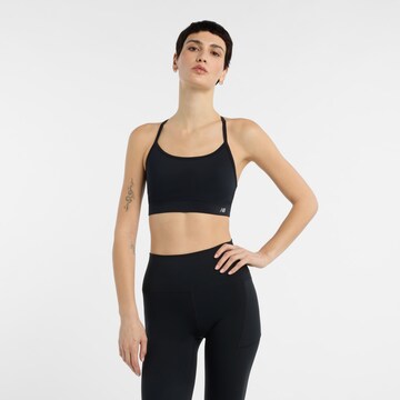 new balance Bralette Sports Bra 'Essential' in Black: front