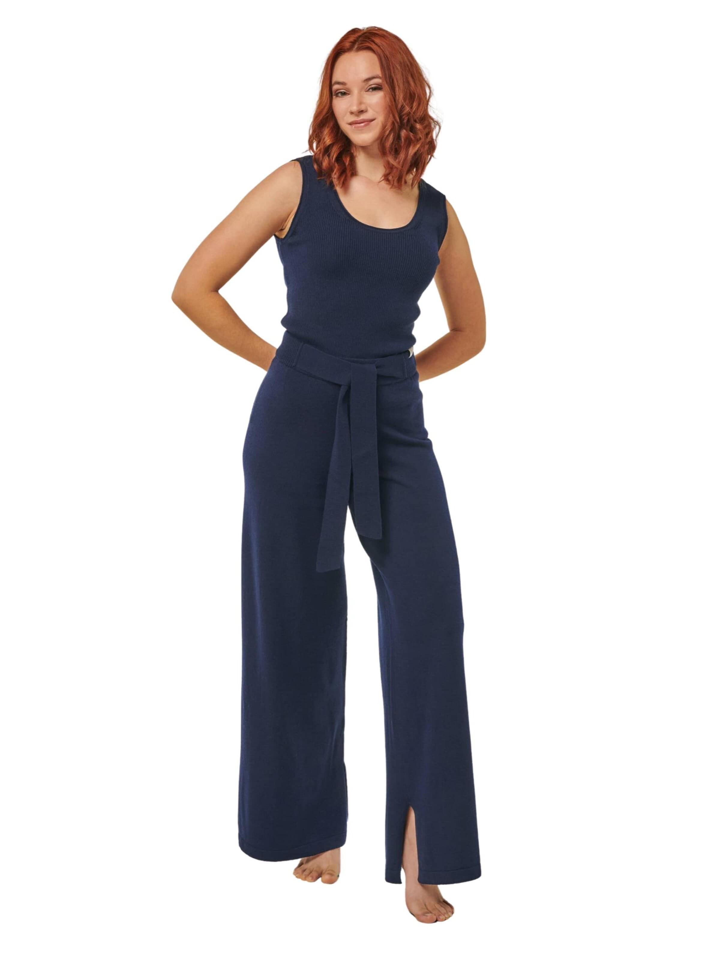 Abito da casa 'LOUNGEWEAR SET  - Top Blossom & Pants Bailey' di YOU LOOK PERFECT in blu: frontale