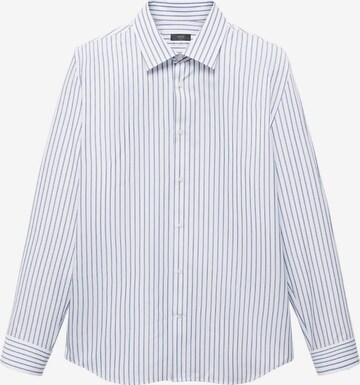 MANGO MAN Slim fit Button Up Shirt 'Sanlucar' in White: front