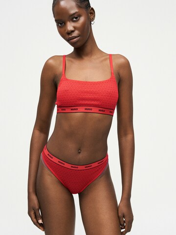HUGO - Bustier Conjuntos de ropa interior en rojo