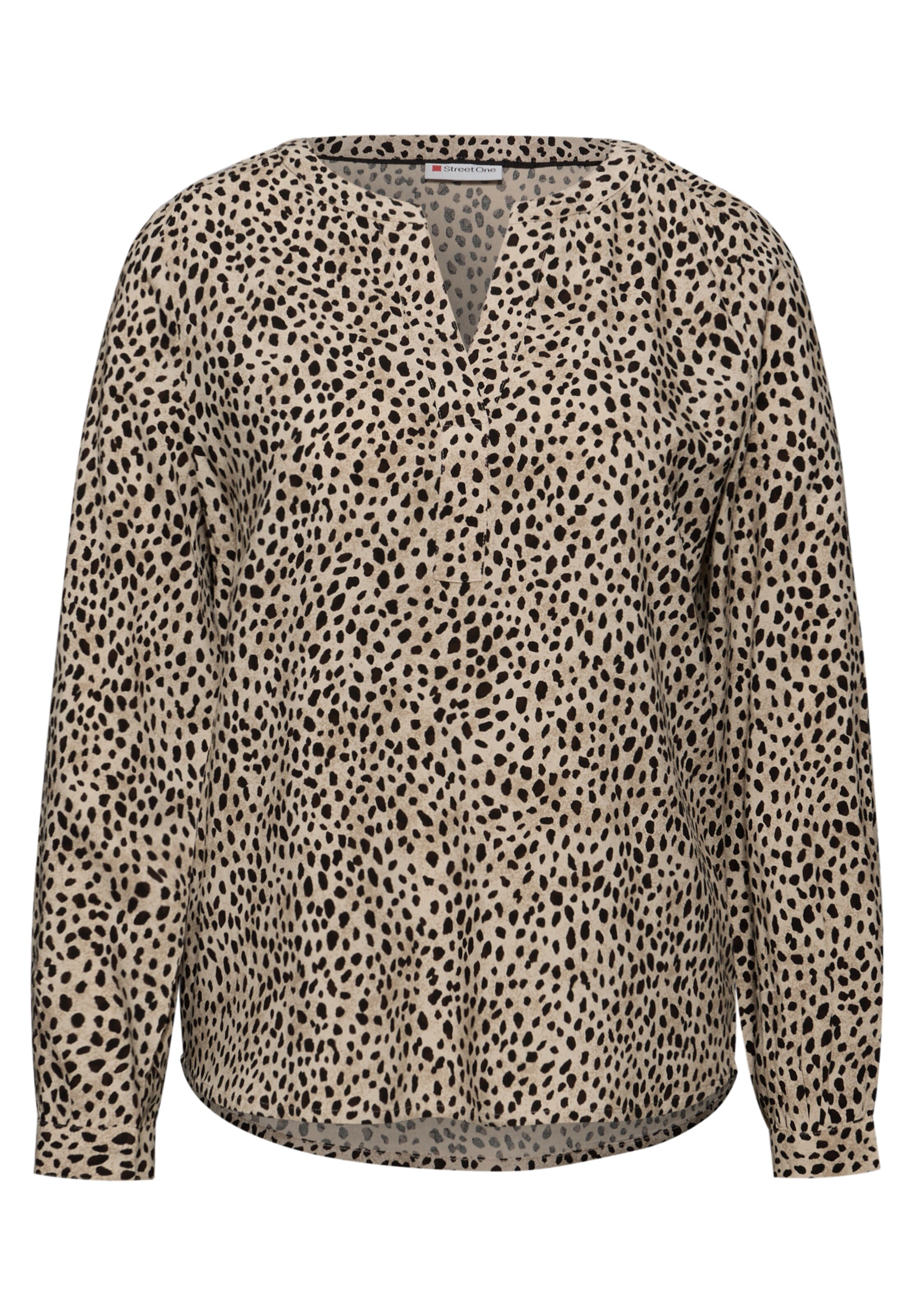 STREET ONE Blouse in Beige: front