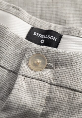 STRELLSON Slim fit Chino Pants ' Tius ' in Beige