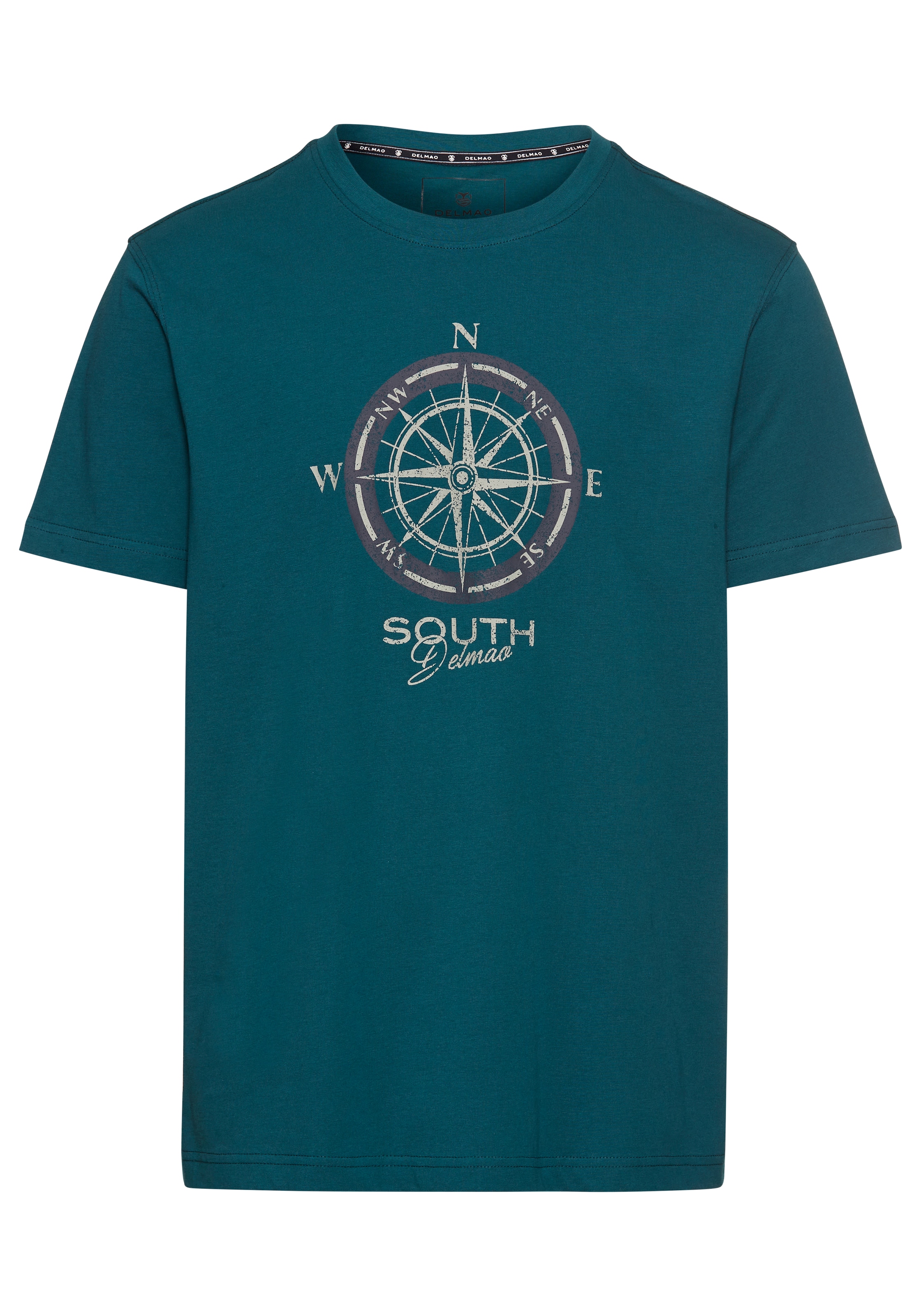 DELMAO Shirt 'Delmao' in Green: front