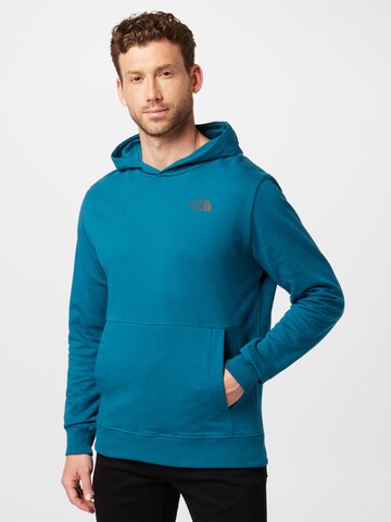 THE NORTH FACE Μπλούζα φούτερ σε μπλε: μπροστά