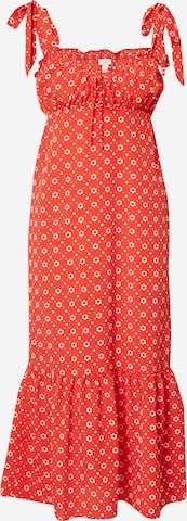 River Island Summer dress 'MOLLY' in Red: front