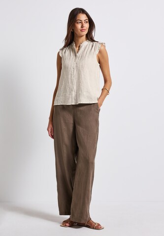 STREET ONE Bluse in Beige