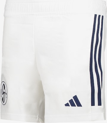 ADIDAS PERFORMANCE Regular Sportshorts in Weiß: predná strana