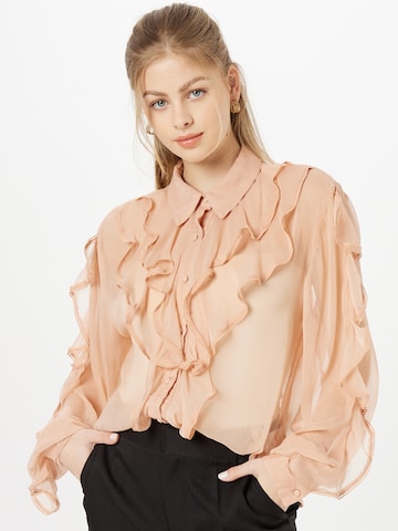 Oasis Bluse i beige: forside