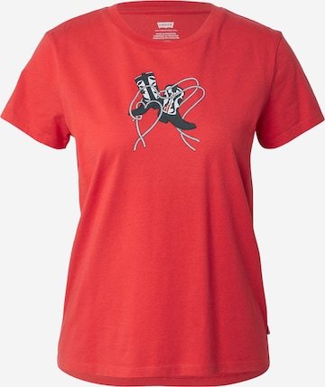 Tricou 'The Perfect Tee' de la LEVI'S ® pe roșu: față
