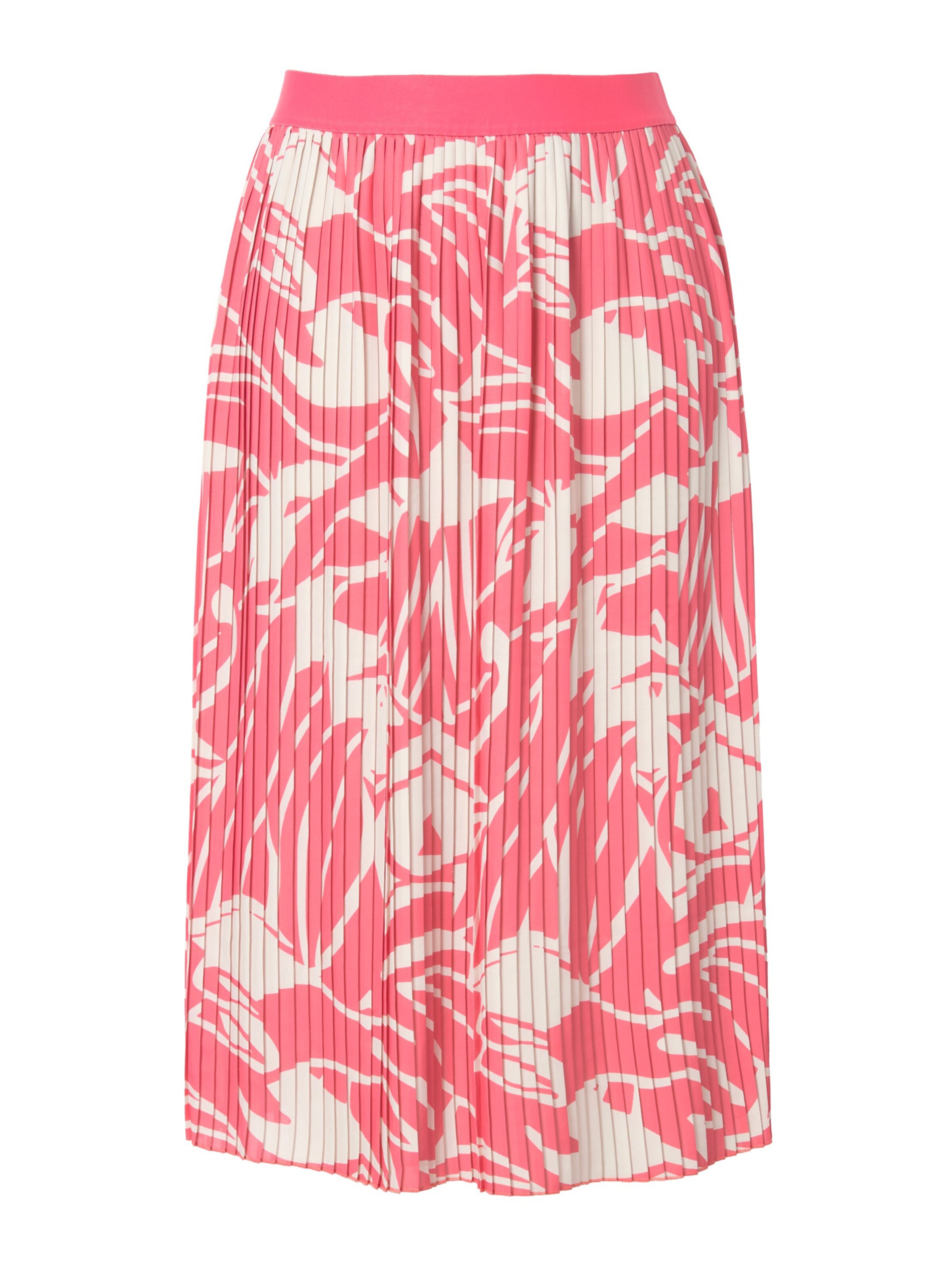 Ulla Popken Rok in Roze: voorkant