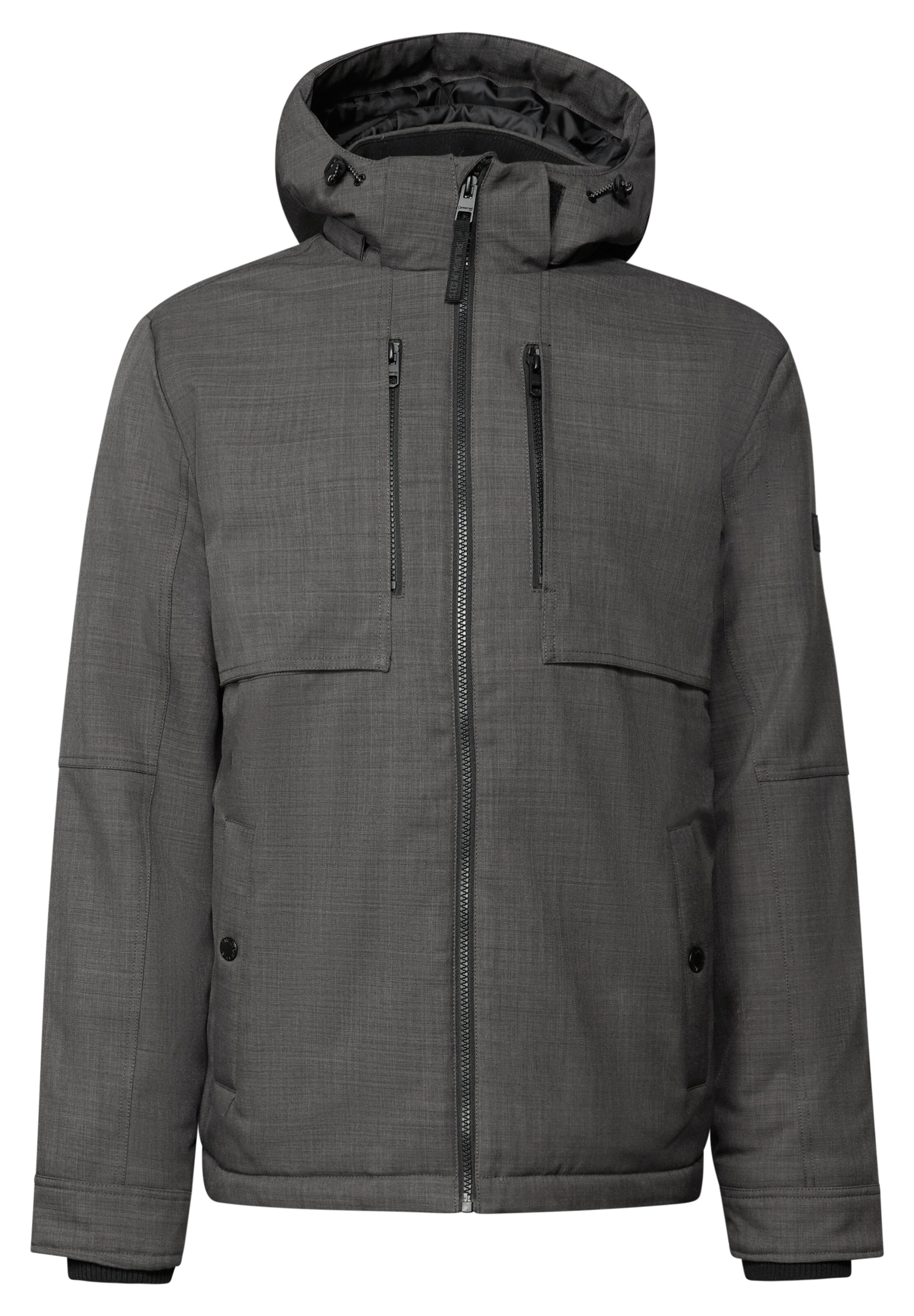 Street One MEN Between-Season Jacket in Grey: front