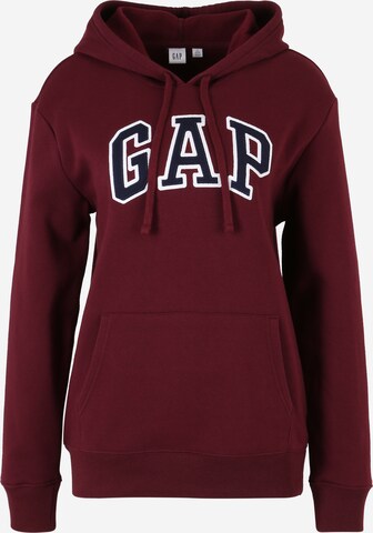 Sweat-shirt 'HERITAGE' Gap Tall en rouge : devant