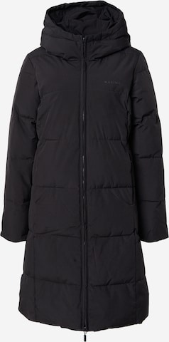 Manteau d’hiver mazine en noir : devant