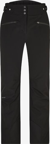 ZIENER Workout Pants 'Tilla' in Black: front