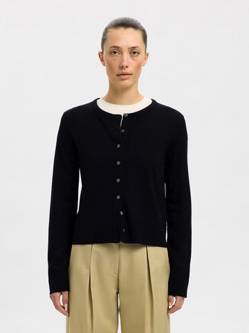 SELECTED Cardigan 'SLFTHEA' i sort: forside