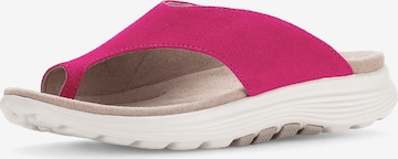 GABOR T-Bar Sandals 'Dianette' in Pink: front