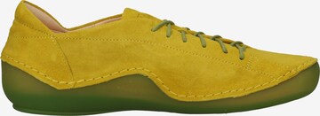 THINK! Athletic Lace-Up Shoes in Yellow