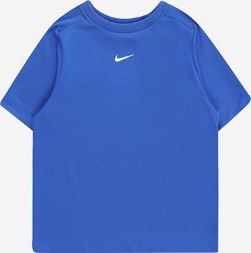 NIKE Λειτουργικό μπλουζάκι σε μπλε: μπροστά