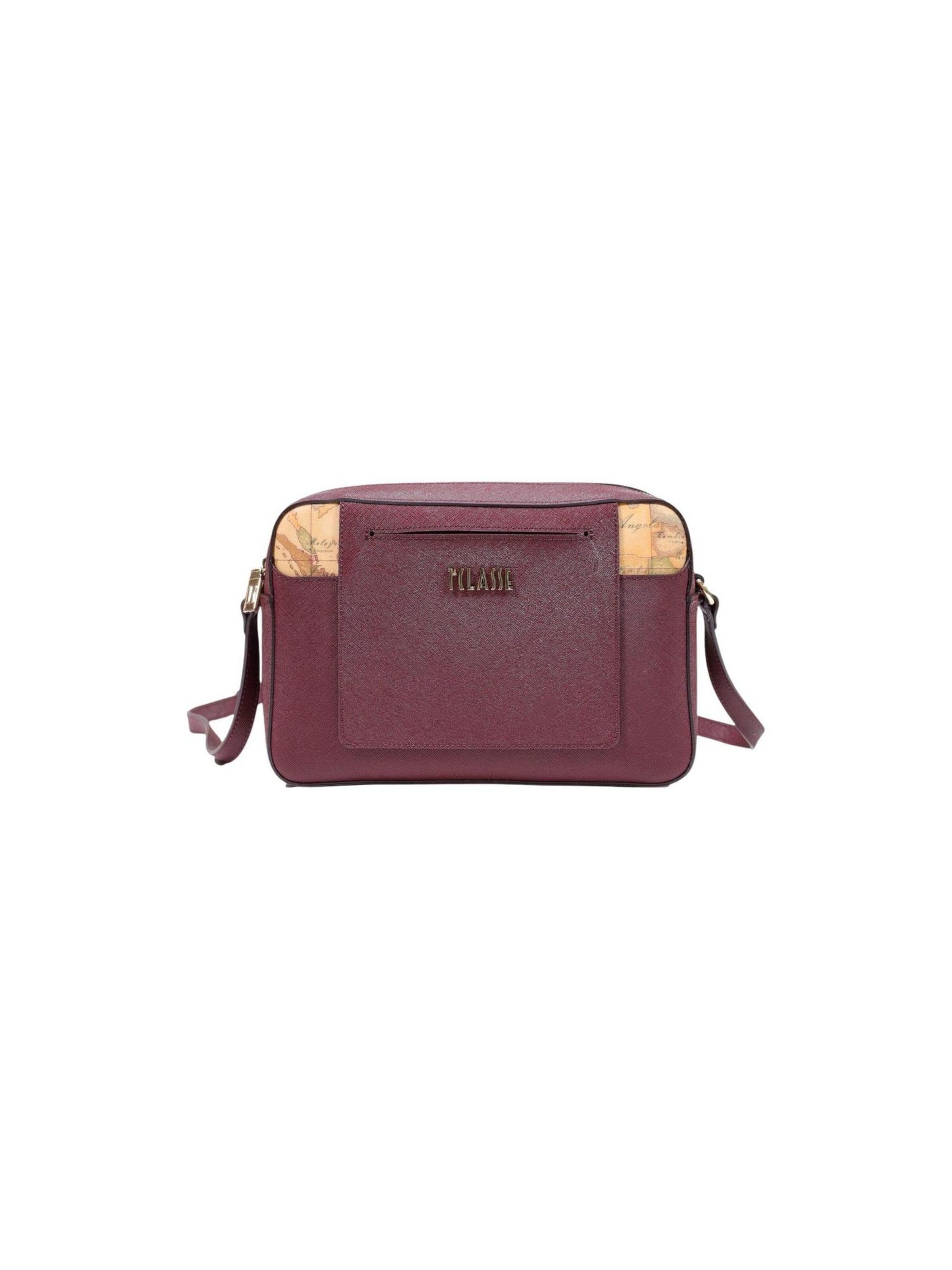 Borsa a spalla 'L LF77 9407' di Alviero Martini 1a clase in rosso: frontale