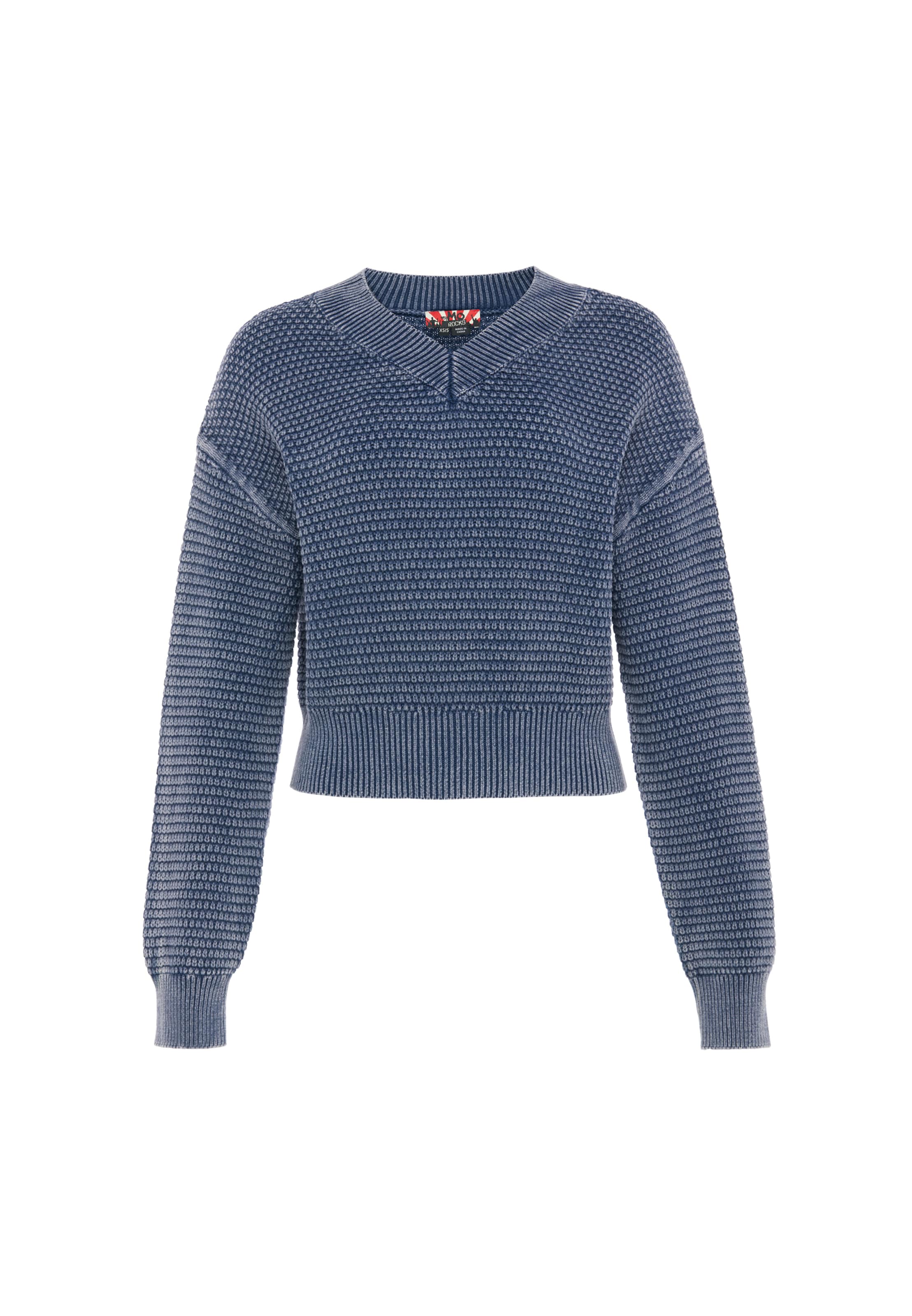 Pull-over myMo ROCKS en bleu : devant