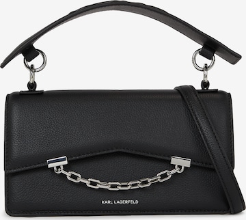 Karl Lagerfeld Crossbody Bag 'Seven' in Black: front