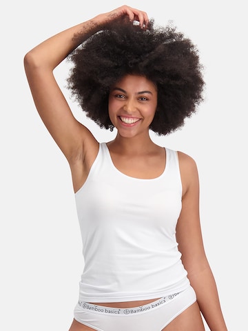 Bamboo basics Top 'Anna' in White