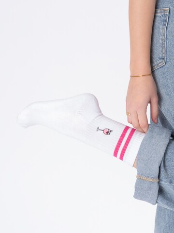 Occulto Athletic Socks 'Summer' in White
