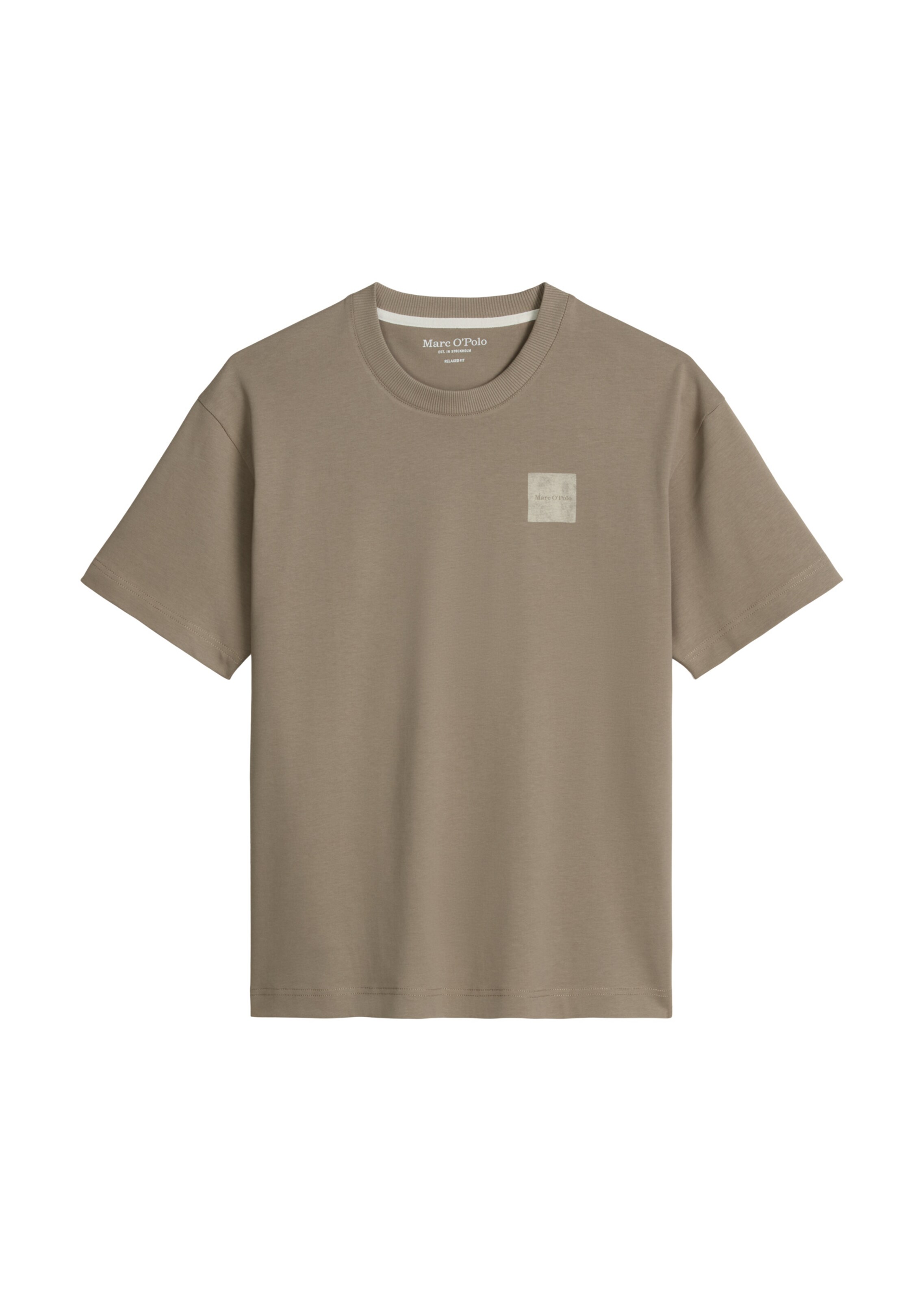 Marc O'Polo Shirt in Brown: front