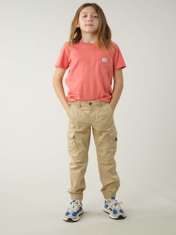 Effilé Pantalon 'Garden' Deeluxe en beige