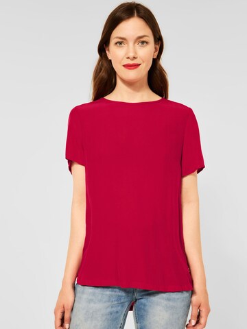 STREET ONE Blouse in Rood: voorkant