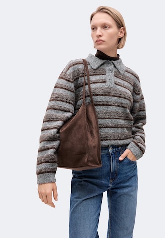 Abercrombie & Fitch Широкий Джинсы в Синий