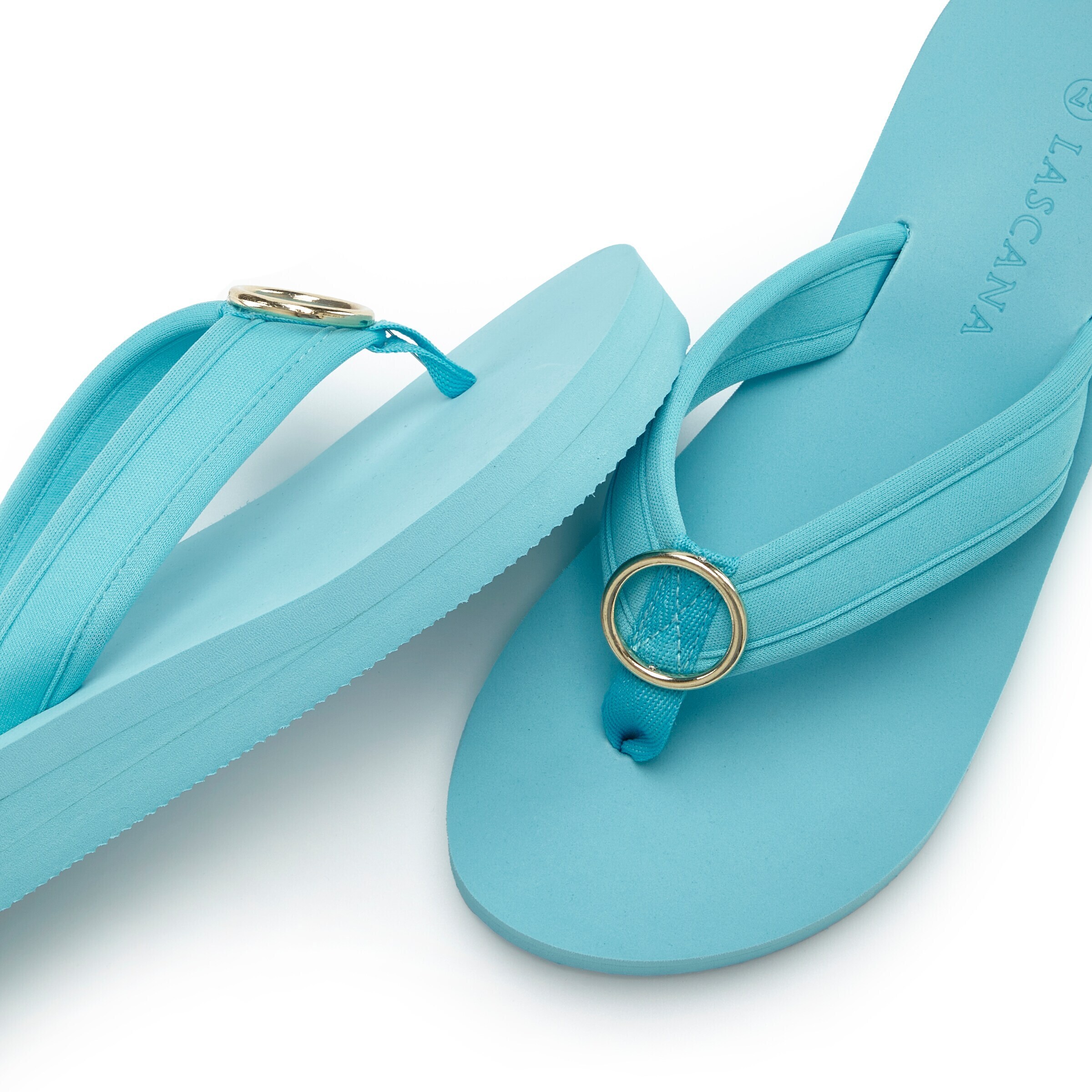 LASCANA - Sandalias de dedo en azul