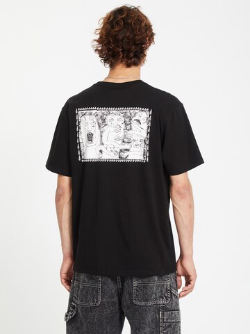 Volcom Shirt 'Crazybal' in Zwart: voorkant