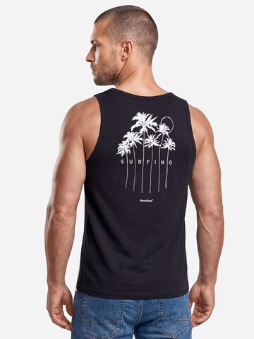 Neverless Shirt 'Palms Surfing'‌‌‌‌‌‌ in Schwarz