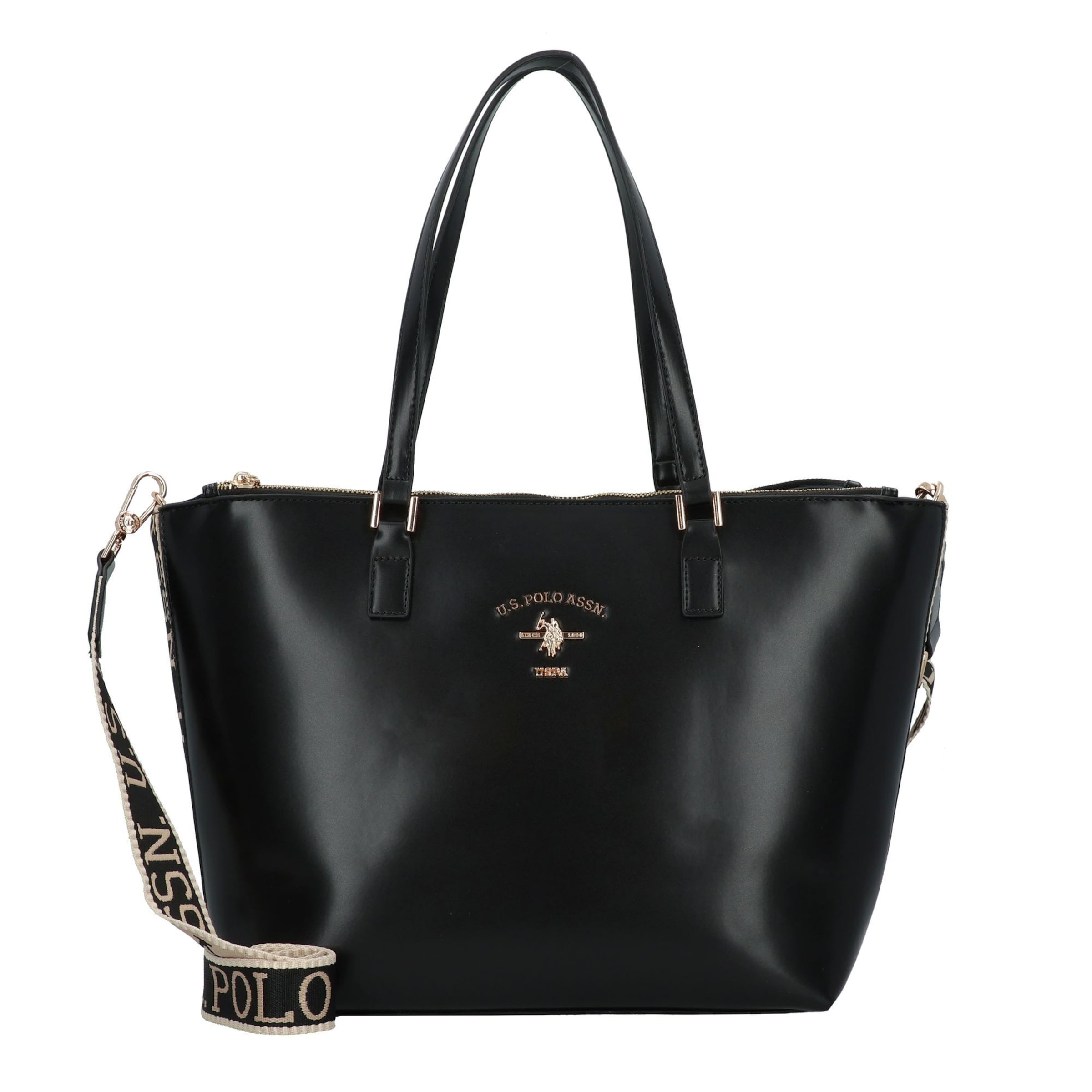 Cabas 'Heat' U.S. POLO ASSN. en noir : devant