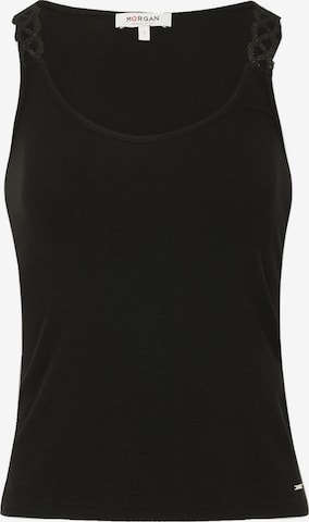 Top di Morgan in nero: frontale