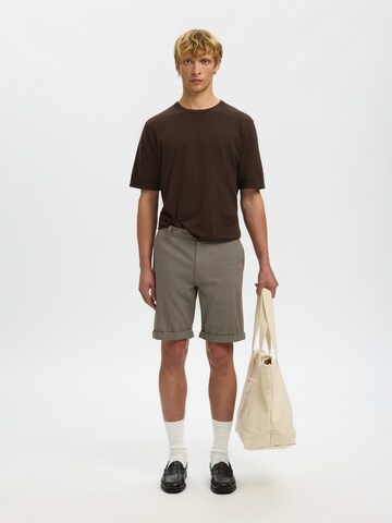 SELECTED Slim fit Chino trousers 'SLHLUTON' in Green